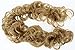 CAISHA Hairpiece Hair Wrap Heat-resistant Synthetic Fibres Curly Messy Updo Dirty Blonde HW13