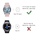 V-Moro Accessories Silicone Bands for Samsung Galaxy Gear S2 Classic Smart Watch SM-R732 and SM-R735 Pink Large Small 5.1-8.1 inches