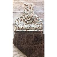 Coffee Hanging Dish Towel/Kitchen Decor