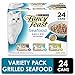Purina Fancy Feast Gravy Wet Cat Food Variety Pack, Seafood Grilled Collection - (24) 3 oz. Cans primary