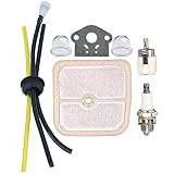 Hipa Repower Kit Air Filter Fuel Line for Echo Trimmer SRM260 SRM261 SRM270 SHC260 SHC261 PPT260 PPT261 PAS260 PAS261 HCA260 PE260 PE261 PB260i PB261i