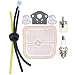 Hipa Repower Kit Air Filter Fuel Line for Echo Trimmer SRM260 SRM261 SRM270 SHC260 SHC261 PPT260 PPT261 PAS260 PAS261 HCA260 PE260 PE261 PB260i PB261i