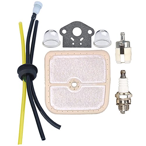 Hipa Repower Kit Air Filter Fuel Line for Echo Trimmer SRM260 SRM261 SRM270 SHC260 SHC261 PPT260 PPT261 PAS260 PAS261 HCA260 PE260 PE261 PB260i PB261i