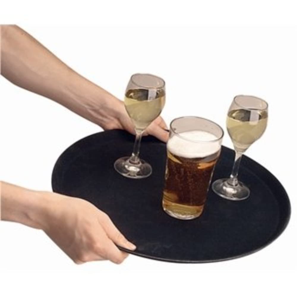 Stalwart C556 Round Anti-Slip Tray Plastic, 280 mm, 11" Diameter