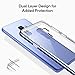 Caseology Skyfall for Galaxy S9 Plus Case (2018) - Clear Back & Slim Fit - Blue Coral