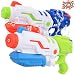 Liberty Imports Max Burst Super Water Gun High Capacity 600ml Power Soaker Blaster | Kids Toy Swimming Pool Beach Sand Water Fighting (2 Pack)