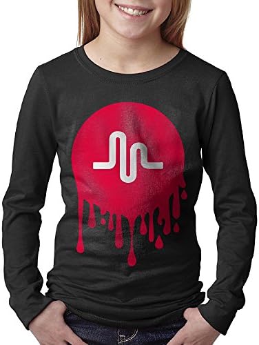 SHENME MUSICALLY Child/Youth Long Sleeve T-shirt Black