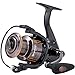 Sougayilang Spinning Fishing Reel - Ultra Smooth 13+1 Shielded Bearings, Light Weight Powerful Anti-corrosion Alloy Construction Body，Non-slip EVA Knob for Saltwater Freshwater Bass Fishing