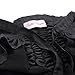 GK Vintage Dress Women's Custome Steampunk Cocktail Party Skirts Black L