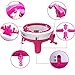 Round Loom Set,Knitting Board Rotating Double Knit Loom,Needles Knitting Machine Weaving Loom Kit for Adults/ Kids