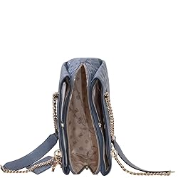 GUESS La Femme Girlfriend Shoulder Satchel, Slate