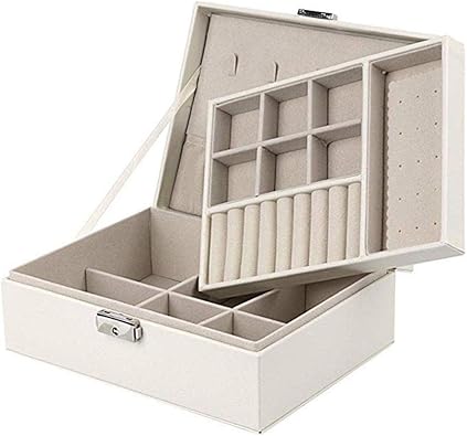 Boutiquespace Schmuckschatulle Verpackung Halskette Ringe Ohrringe