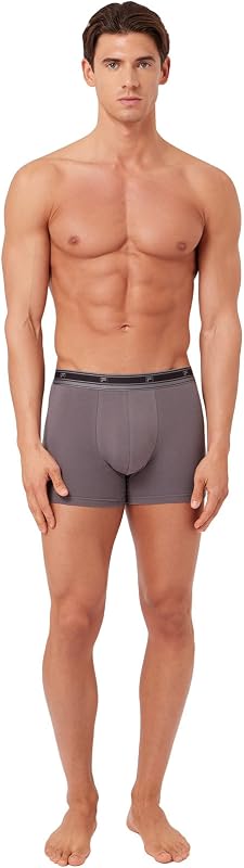 Calzoncillos Hombre Boxer Algodón, Pack de 4, Caqui 37 (M) — foto 5 de 8