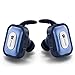 Proxelle Truly Wireless Earbuds V4.1 Bluetooth Noise Cancelling Hands-free Calling Sweatproof Headphones Build-in Mic For iPhone iPad, Smartphones Tablets, Laptop (Blue)
