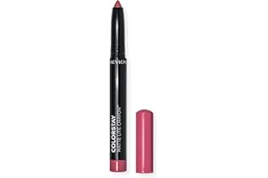 REVLON ColorStay Matte Lite Crayon Lipstick with Built-in Sharpener, Smudge-proof, Water-Resistant Non-Drying Lipcolor, 004 Take Flight, 0.049 oz