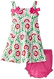 Rare Editions Baby Baby Girls' Floral Print Woven Dress