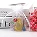 SumDirect 100PCS 3x4 Inches Organza Gift Bags with Drawstring-White