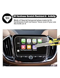 2016 2017 2018 Chevrolet Volt MyLink Protector de pantalla de navegación para auto de 8 pulgadas, RUIYA HD Clear CRISTAL TEMPERADO Película de protección para el tablero de instrumentos en el tablero