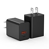 USB C Wall Charger, 20W Type C Charging Block for
