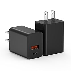 USB C Wall Charger, 20W Type C Charging Block for