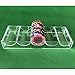 YH Poker Lot of 10 Casino Grade Clear Poker Chip Racks