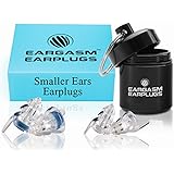 Eargasm Smaller Ears Earplugs for Concerts Musicians Motorcycles Noise Sensitivity Disorders and More! Two Different Sizes Included to Accommodate Smaller Ear Shapes!