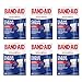 Band-Aid Brand Clear Strips Bandages, Assorted Sizes for discreet First Aid, Assorted Sizes, 45 ct Pack of 6