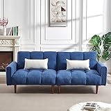 ERYE 3 in 1 Upholstered Futon Loveseat Convertible