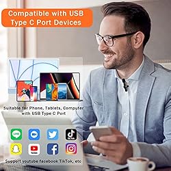 Wireless Lavalier Lapel Microphones for Android