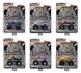 GreenLight 1:64 Kings of Crunch Monster Trucks Series 1 (49010) - Includes All 6 Die-Cast Trucks