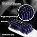 Hair Straightener Brush by And He is Done - Best 2 in 1 Ionic Hair Straightener Brush with Heat Resistant Glove Carrying Bag -Anti-scald, Anti-static, Adjustable Temperature - no More Damaged Hair