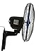 Hurricane 736565 fan, 16-Inch, Black