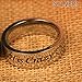 Chenkaiyang 1 PCS HIS CRAZY HER WEIRDO Ring Stainless Steel Rings for Women Men Couple Ring Wedding Gifts