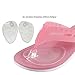 (2 Pairs)Gel Cushions For Flip Flop Sandals,Forefoot Padding Relief Pain Rub,Self Adhesive,No slip