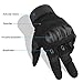 Full Finger Tactical Gloves Touch Screen and Hard Knuckle Protection for Cycling Motorcycle Airsoft Paintball CS Game Outdoor Activity. (Khaki, L)