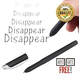 (OMG) Magic Ball Pen Invisible Disappear Slowly Ink in Hours, Magic Pen Black Funny Toy Little Gift Children Kids Magic Tricks Toy (Buy 2 Get 1 Free)