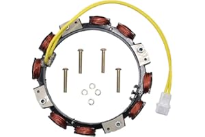 Partman 592830 696458 Fit for Alternator Charging Coil Stator fits for John Deere GT235 L120 LT166 Craftsman V-Twin
