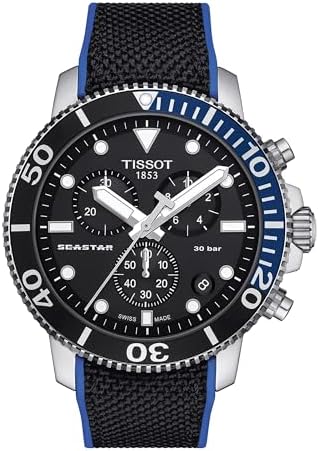 Amazon.com: Tissot Seastar 1000 Quartz GMT : Clothing, Shoes & Jewelry