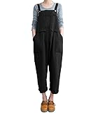 Aedvoouer Womens Baggy Plus Size Overalls Jumpsuits