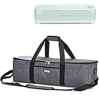 HOMEST Lightweight Carrying Case Compatible with Cricut Explore Air 2, Cricut Maker, Cricut Explore Air, Grey (Patent Pending)