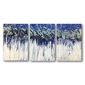 3 Panel Abstract Color Pictures Home Wall for...