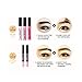 YURICA Tattoo Pen 10g, Eyebrow Semi Permanent Makeup, Long Lasting & Peel-Off (Dark Brown)