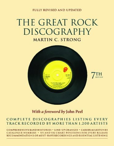 "The Great Rock Discography" av Martin Strong