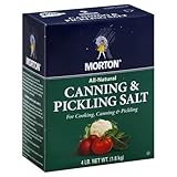 Morton Canning and Pickling Salt 4 Lb Box
