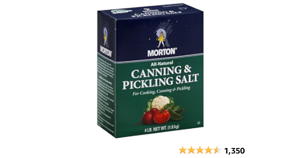 Morton Canning And Pickling Salt 4 Lb Box Amazon Ca Grocery Gourmet Food