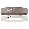 Nike Dri-Fit Head Tie 2.0 Headbands, White/Black, One Size