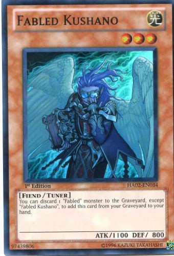Yu-Gi-Oh! - Fabled Kushano (HA02-EN034) - Hidden Arsenal 2 - 1st Edition - Super Rare