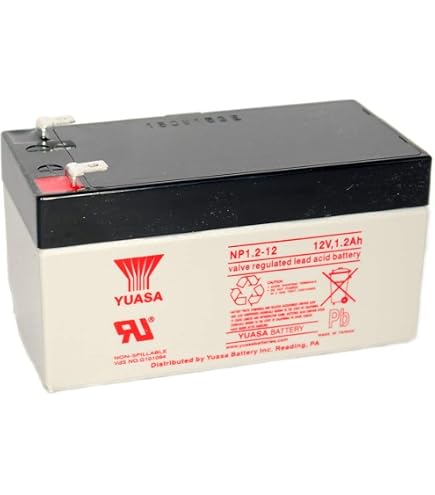 Crown Battery 12CE5, 12V 5Ah F1 SLA Rechargeable SigmasTek Battery...