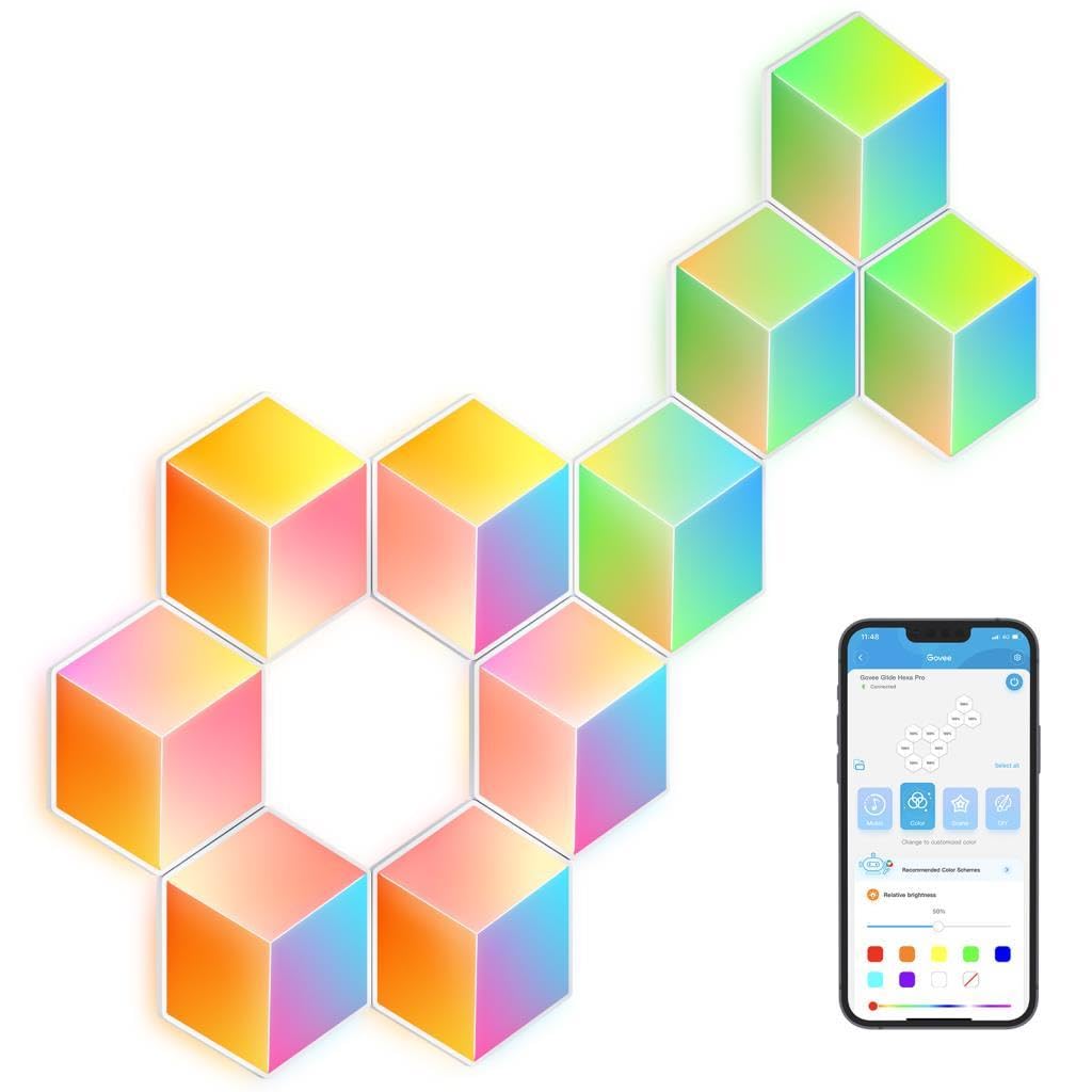 Govee - Glide Hexa Pro Light Panels black