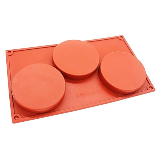 DFYtr511po - Molde de silicona antiadherente para tartas, 3 ...